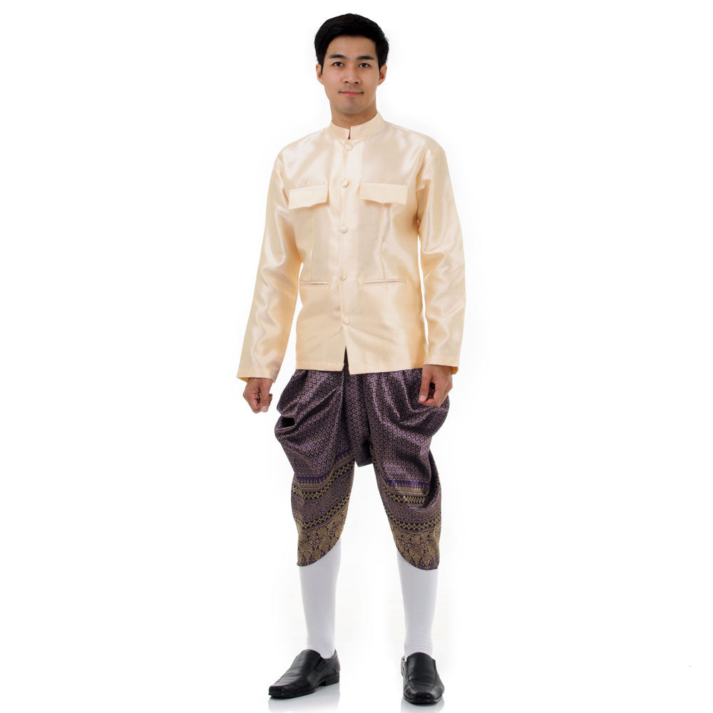 Beige Purple
