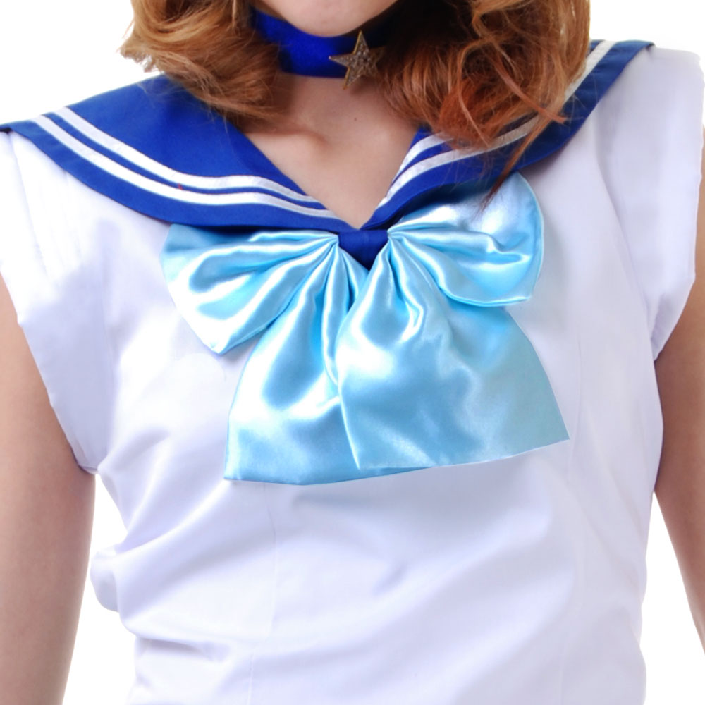 Japanese School Uniform Sailor Mercury Cosplay Costume