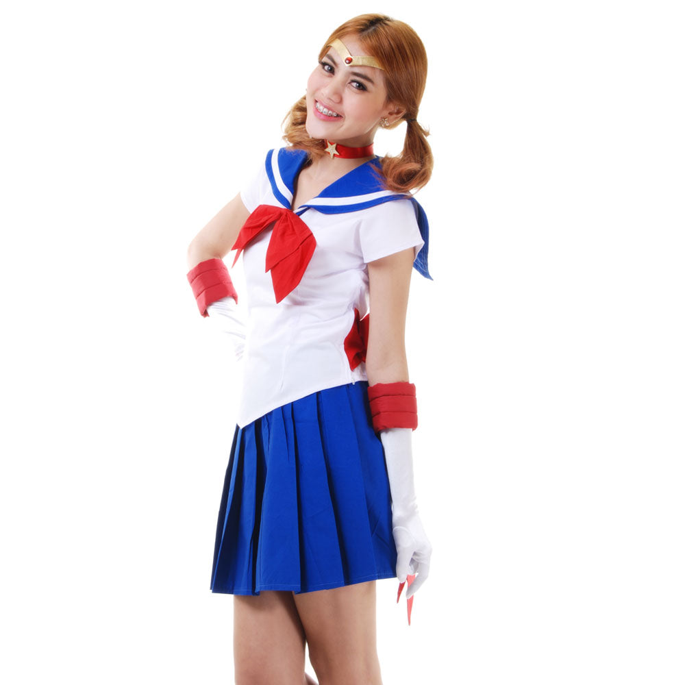 Japanese School Uniform Sailor Moon Cosplay Costume