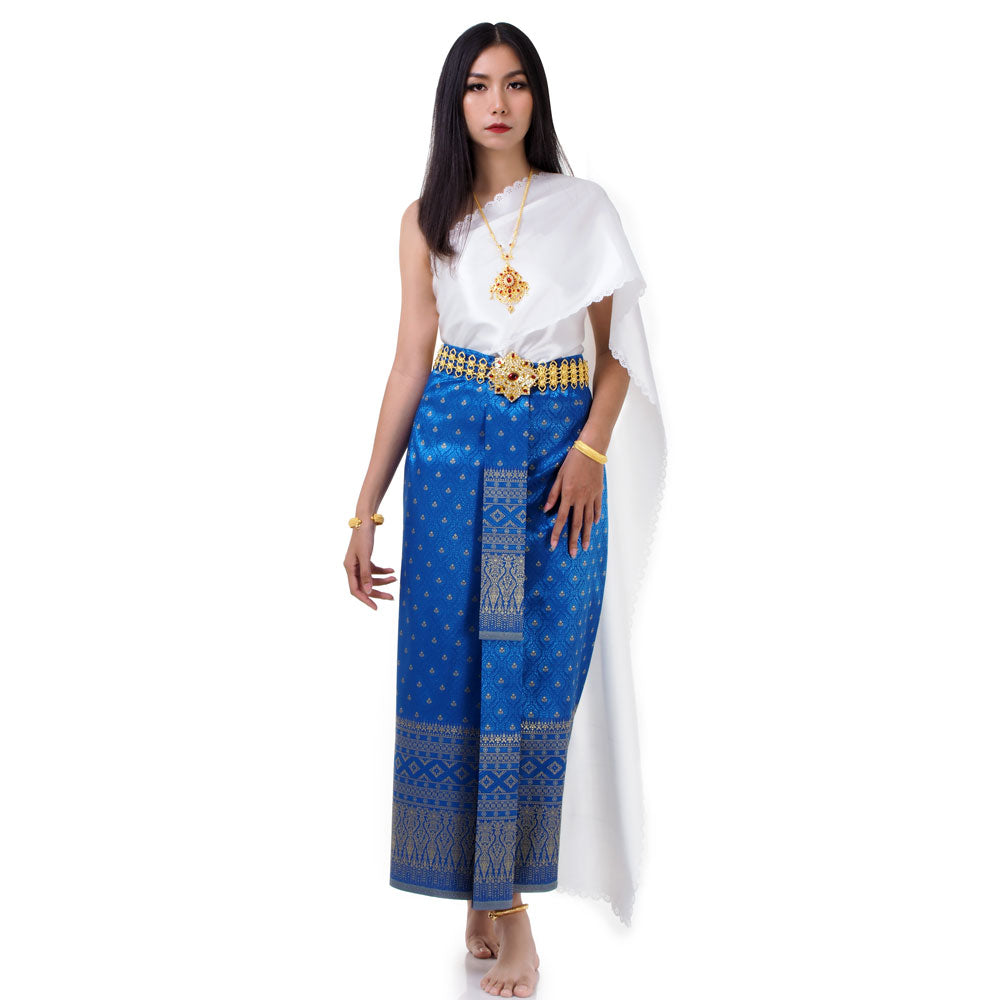 thai formal dress Experience Dressing in Traditional Thai Attire at Wat Arun Go! JiakHong