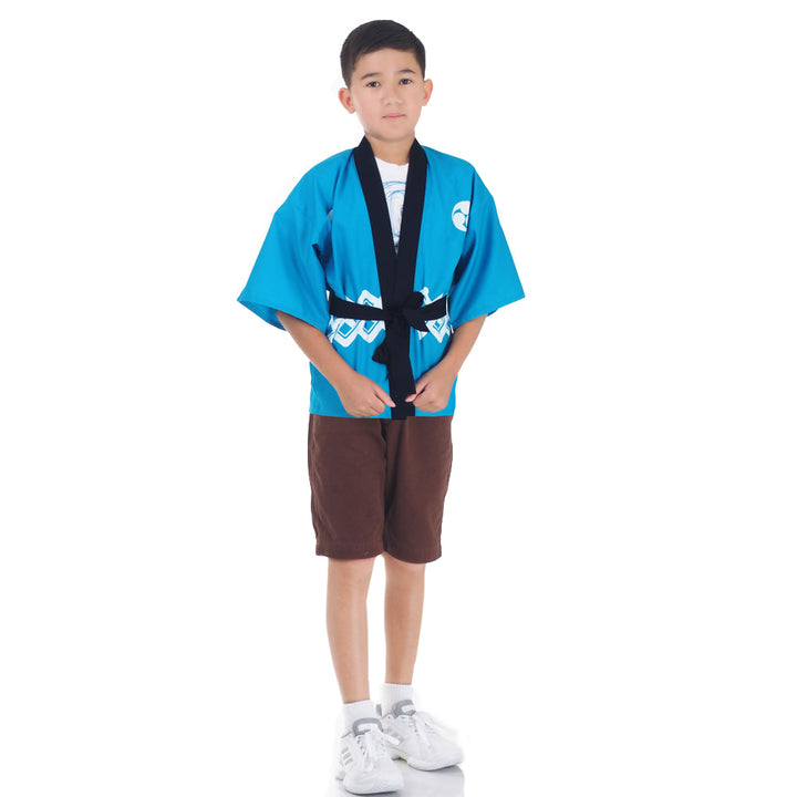 Pink Japanese Kids Happi Kimono Jacket main image 0