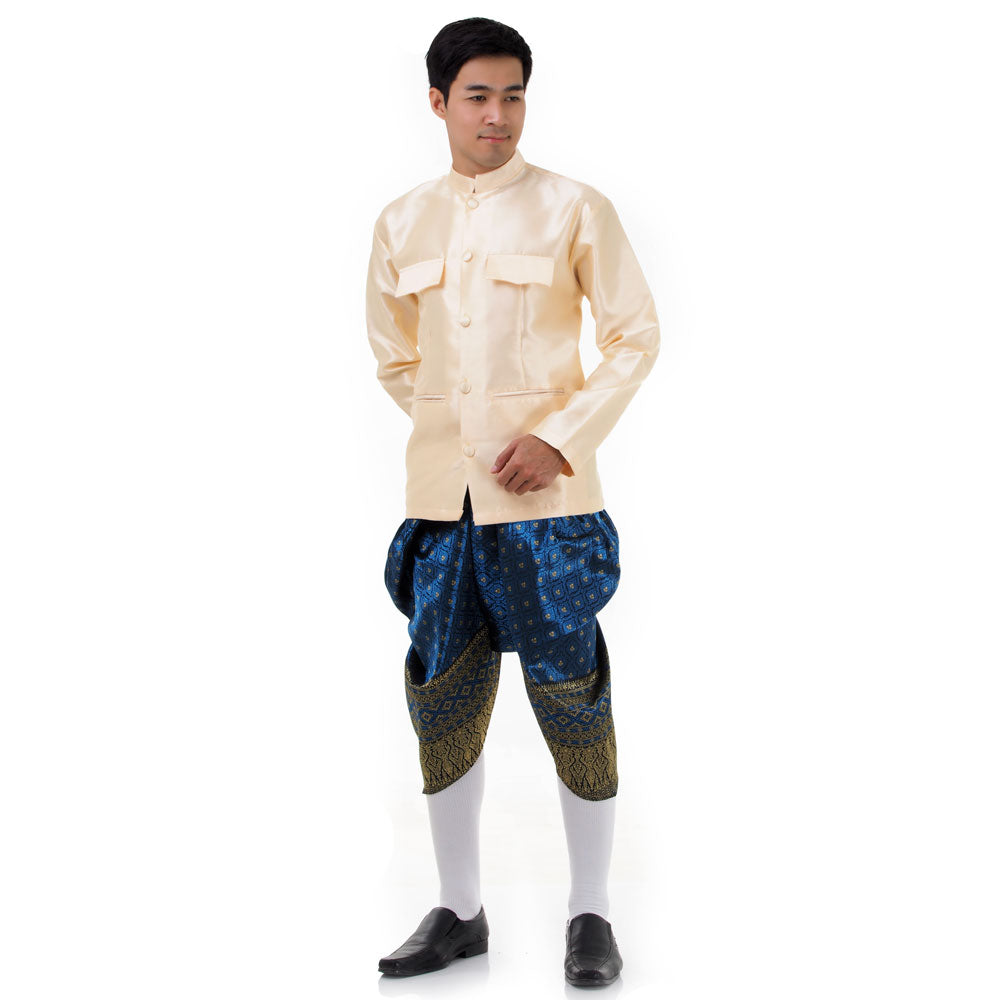 Classic Raj Pattern Men’s Thai Costume – Princess of Asia