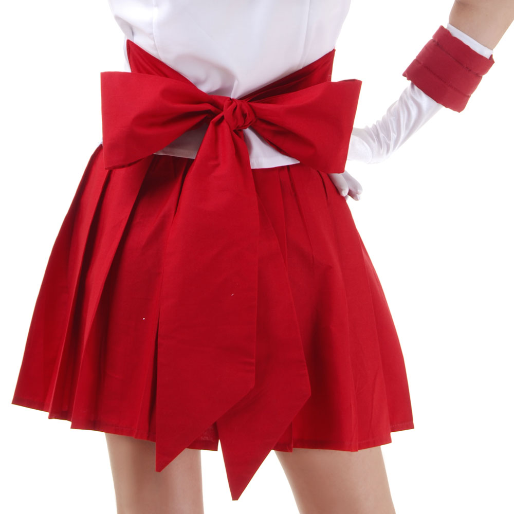 Japanese School Uniform Sailor Mars Cosplay Costume