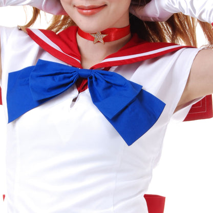 Japanese School Uniform Sailor Mars Cosplay Costume