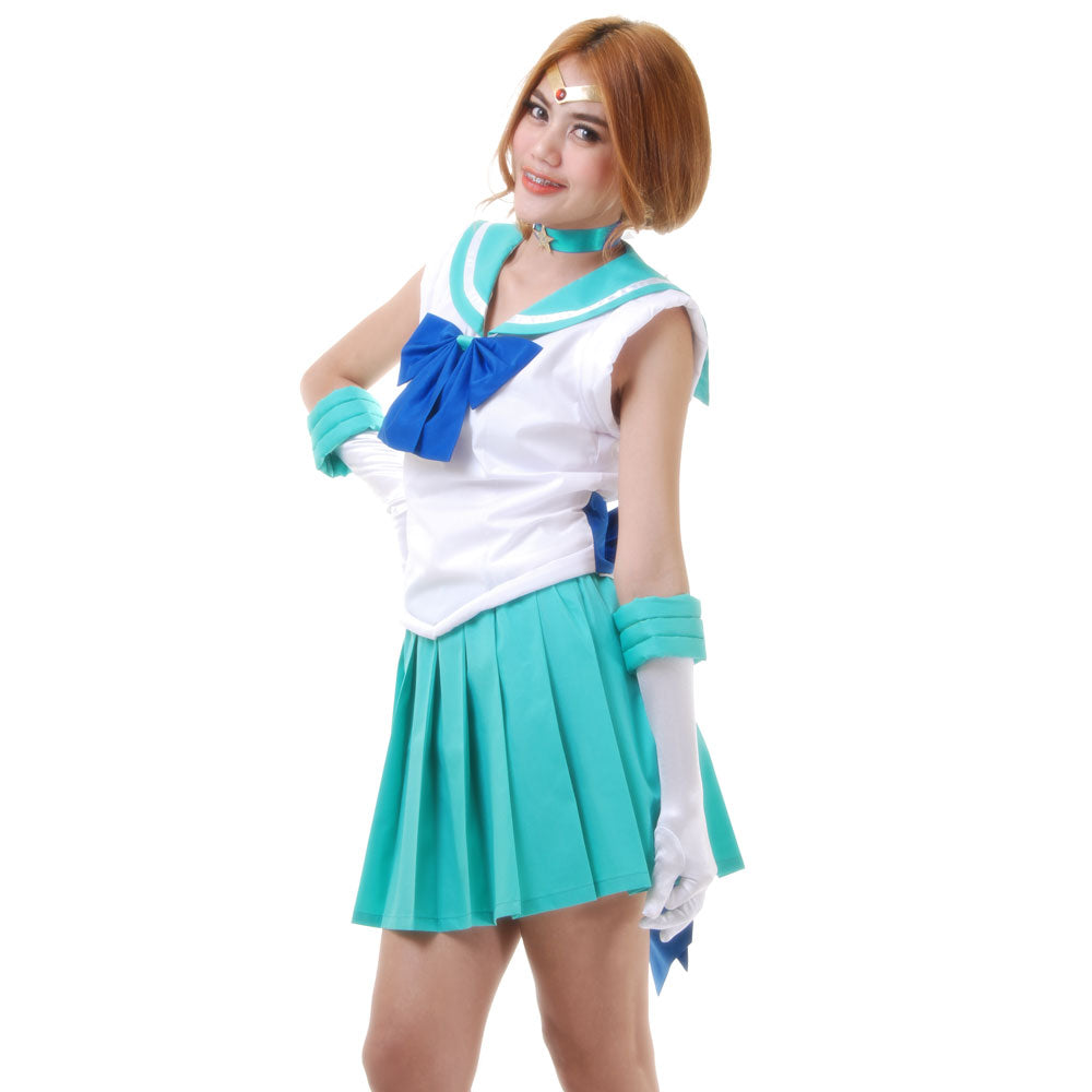 Japanese School Uniform Sailor Neptune Cosplay Costume