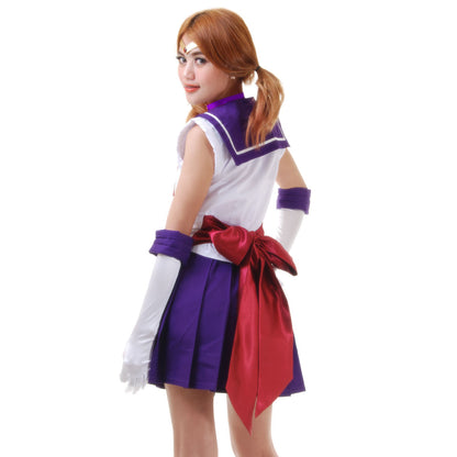 Japanese School Uniform Sailor Saturn Cosplay Costume