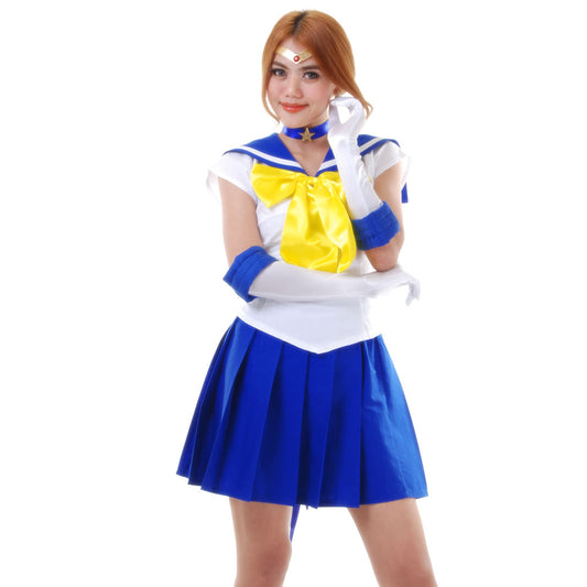 Japanese School Uniform Sailor Uranus Cosplay Costume